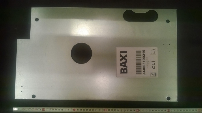   Baxi Стенка камеры сгорания задняя (3100210)  