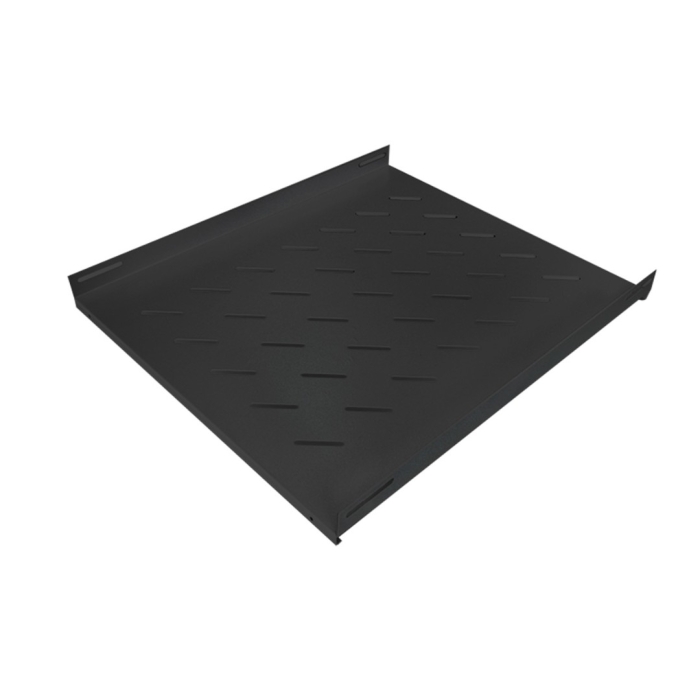 SKAT TB Shelf H600-B  Усиленная стационарная полка 19" для шкафа 600мм, черная  