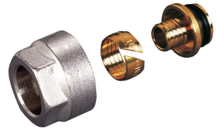 Luxor Компрес. фитинг для труб 3/4" EK  