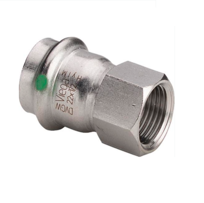 Viega Муфта пресс-В 42х1 1/2 нерж.