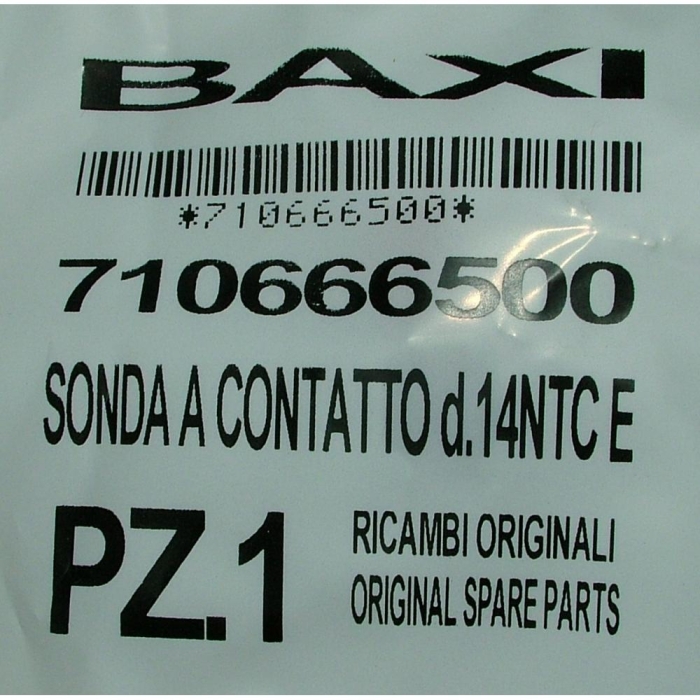   Baxi Датчик температуры (NTC) (накладной) D14  