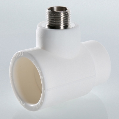 Valtec Тройник PPR для подключения коллекторных соединителей 40 х 3/4 нар.р.  