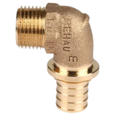 Rehau Угольник-переходник с наружной резьбой 20-R 3/4 (RX)