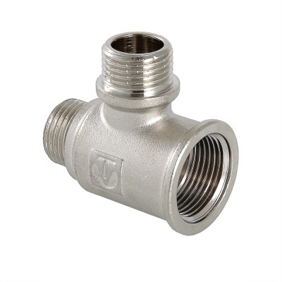 Valtec Тройник с двумя переходами на нар. р. 3/4"х1/2"х3/4"" вн.-нар.-нар  