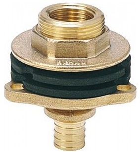 Rehau Подводка прямая через стену 16-Rp1/2 x 28 RX