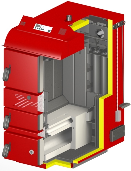 Твердотопливный котёл Wirbel BIO-TEC 35  