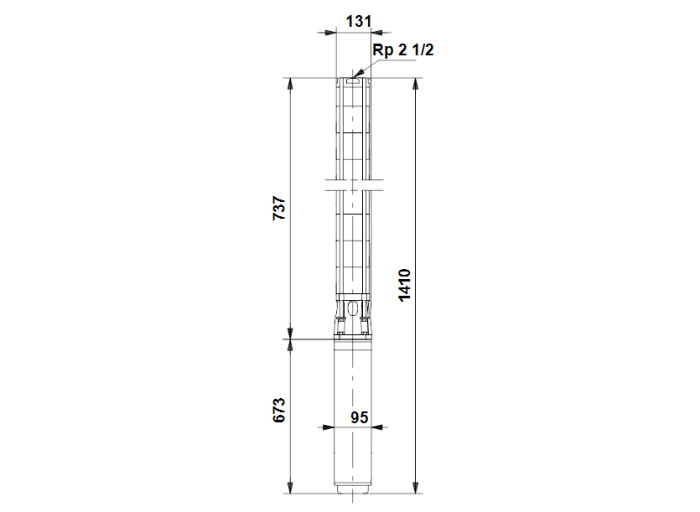Скважинный насос Grundfos SP 17-8NE (380В)  