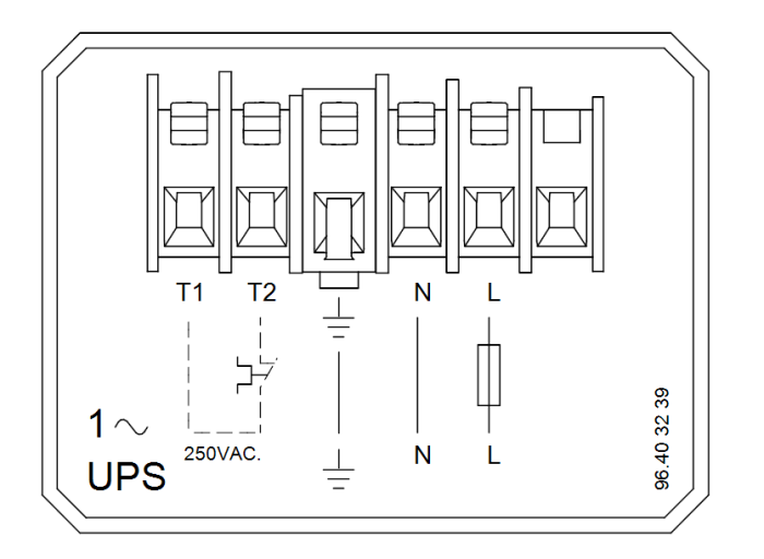 Циркуляционный насос Grundfos UPS 50-185 F  