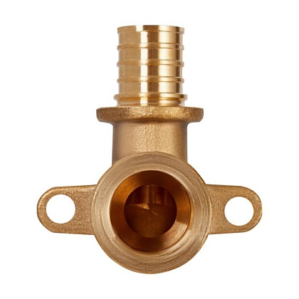 Водорозетка латунная удлинённая Hoobs ?20х2,8 - 1/2ВР  