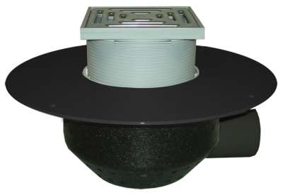 HL 64BF/1 Кровельная воронка для ПП-мембран, горизонтальный выпуск DN110