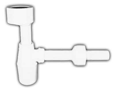 HL 130/40  Бутылочный сифон с манжетой, DN40