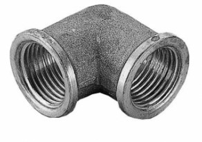 Stout Угольник ВВ никелированный 1"X3/4"  