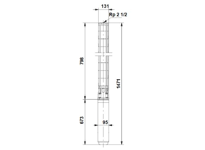 Скважинный насос Grundfos SP 17-9NE (380В)  