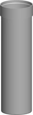 Wolf Дымоход Труба DN315 L:1000 мм, из полипропилена