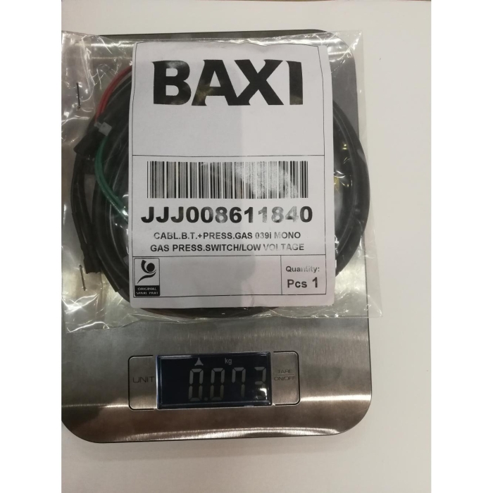 Baxi Проводка электрическая до 36 В от разъема А5 к модулятору газового клапана, датчику температуры СО и (8611840)  