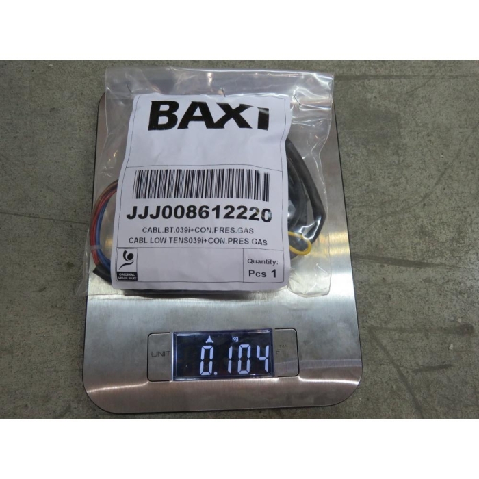 Baxi Проводка электрическая до 36 В от разъема А5 к модулятору газового клапана, датчику температуры СО и (8611840)  