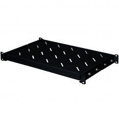 SKAT TB Shelf P600-B  Выдвижная полка 19" для шкафов 600 мм, черная  