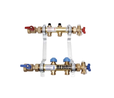 Rehau Распределительный коллектор HKV на 2 контура нерж .сталь