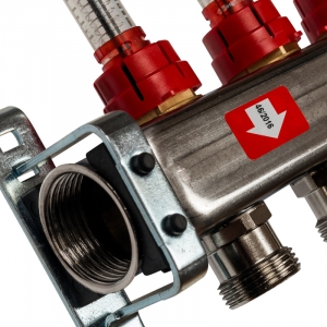 Stout Коллектор из нержавеющей стали с расходомеров 6 вых