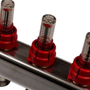 Stout Коллектор из нержавеющей стали с расходомеров 6 вых