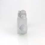 Valtec Разветвитель 4-х канальный (M-bus,RS-485, IP55, квадратный корпус)  