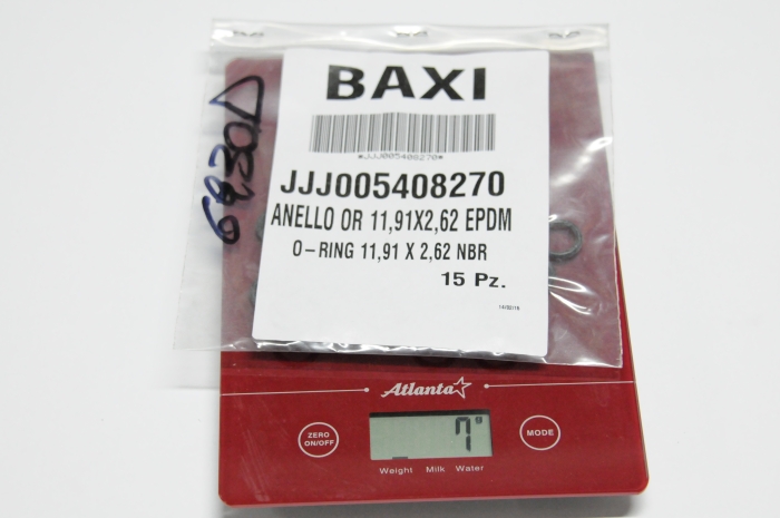   Baxi Уплотнение кольцевое 11,91 X 2,62 NBR  