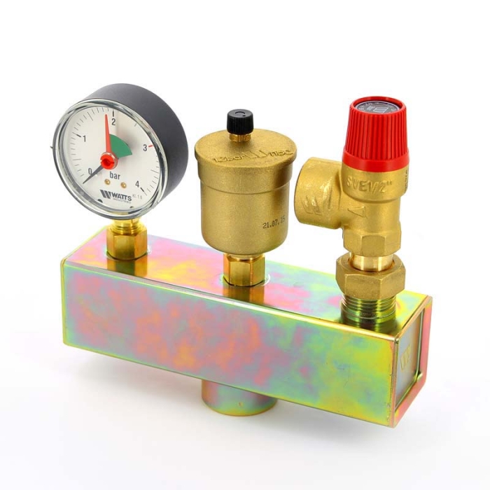 Watts Группа безопасности котла KSG 30 G (до 50 кВт) (чугун)  