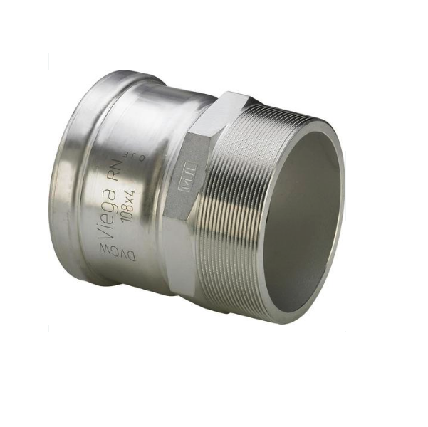 Viega Муфта пресс-Н 108х4 нерж. со стопорным кольцом  