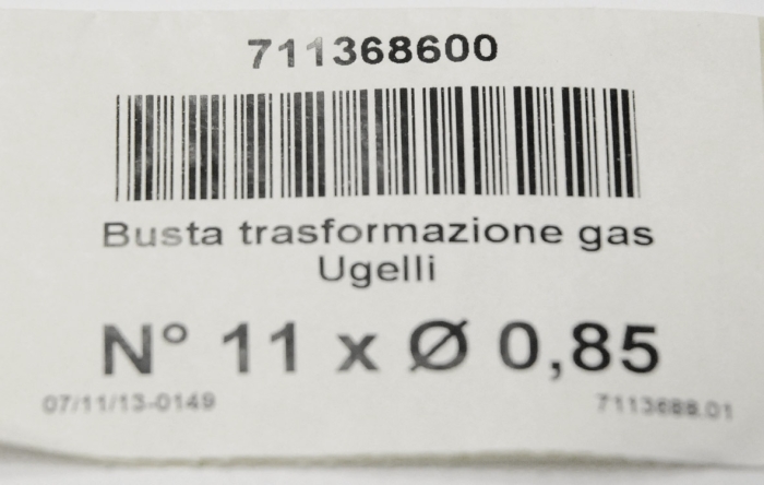   Baxi Инжекторы для сжиженного газа G31 11X0,85  