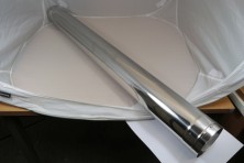 Wolf Дымоход Концентрическая дымовая труба по фасаду DN60/100 L:1000 мм