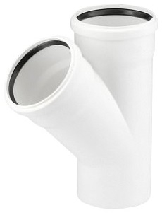 Rehau Тройник 90/75/45°