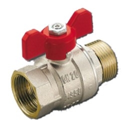 Шаровой клапан MISTRAL с Т-образной рукояткой н/в 3/4