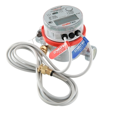 Valtec Теплосчетчик кварт. с тахометрическим расходомером, M-BUS и имп. вых. (на обратный тр.) 1,5 м3/час