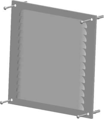 Wolf Дымоход Вентиляционная заслонка для дымохода DN80 для установки на шахте с регулировкой тяги