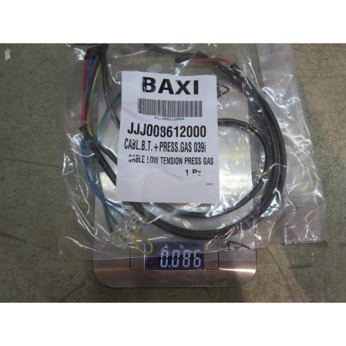 Baxi Проводка электрическая до 36 В от разъема А5 к модулятору газового клапана, датчику температуры СО,  