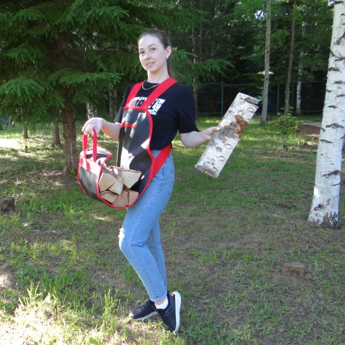 Фартук-дровница ERMAK (Эко-кожа)  