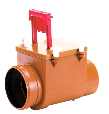 Механический канализационный затвор