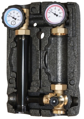 Насосная группа Hoobs 1 ВРх1 1/2 НР c трёхходовым клапаном, без насоса