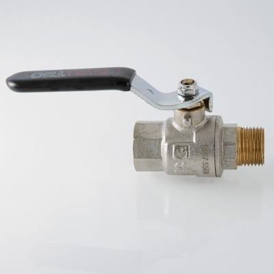 Шаровой кран Valtec Кран шар. PERFECT, стальная рукоятка 1/2 вн.-нар.
