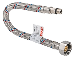 Valtec г/п для воды М10х18 - G1/2" 30см Гайка-Н.сталь/ниппель-Н.сталь  