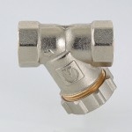 Valtec Фильтр косой 1/2 (c заглушкой)  