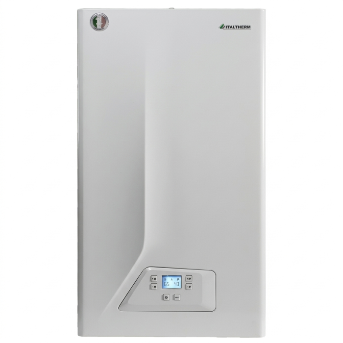 Котел газовый Italtherm CITY CLASS 40 F (WB) Белая панель с кнопками двухконтурный  