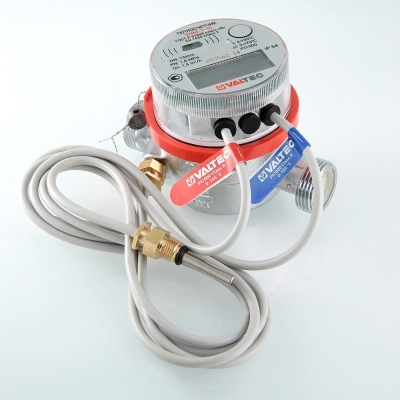 Valtec Теплосчетчик квартирный, с тахометрическим расходомером, RS-485 (на обратный тр.) 1,5 м3/час