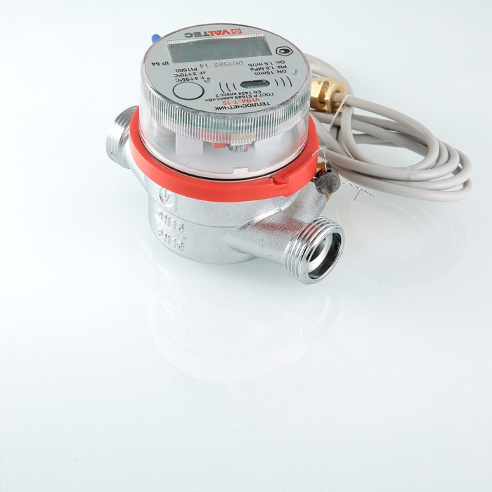 Valtec Теплосчетчик квартирный, с тахометрическим расходомером, RS-485 (на обратный тр.) 1,5 м3/час  