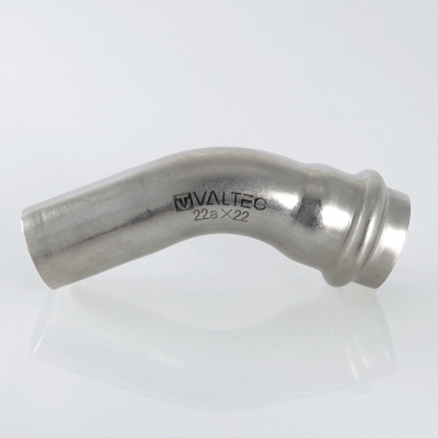 Valtec Угольник 45° вн.-нар. нерж. сталь 54а х54  