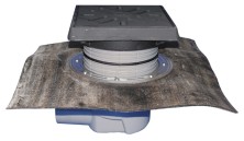 HL 6151HW Трап с решеткой 226*226 мм и подрамником 260*260 мм