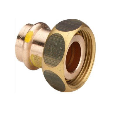 Viega Соединитель пресс-В 28х1 3/8 накидная гайка с плоским уплотнением G