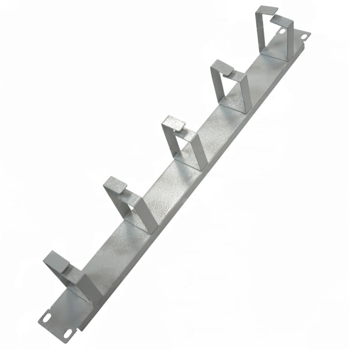 SKAT TB Org R5/45-G  Кабельный органайзер 19", 5 колец 45 мм, серый  