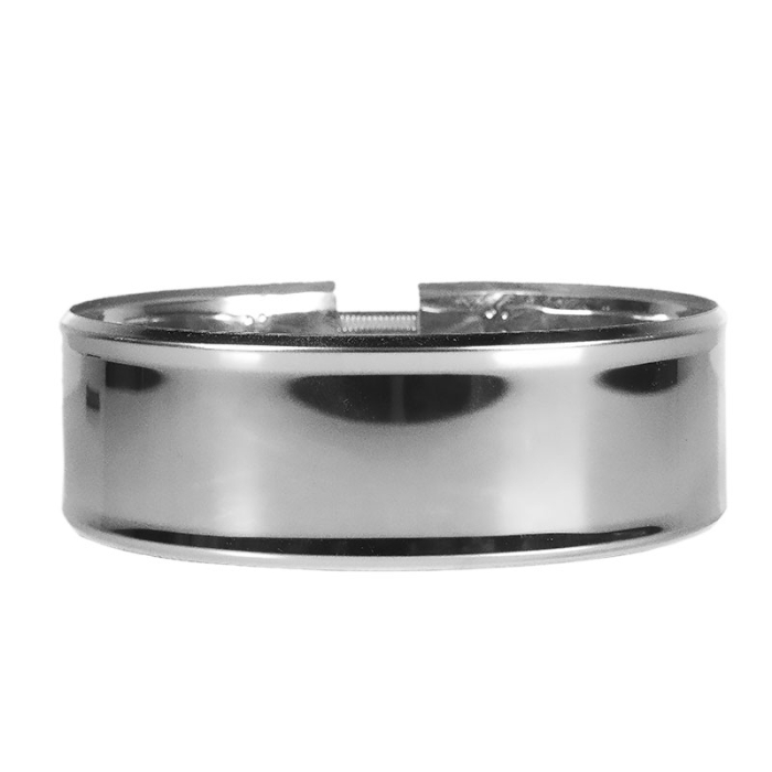 Элемент для монтажа дымохода Дымофф Хомут 115мм AISI430 0.5мм  