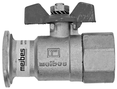 Meibes Запорный шаровый кран с обратным клапаном ME 61851